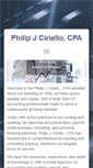 Mobile Screenshot of pjciriellocpa.com